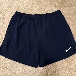 NWT Nike Men’s 5” Challenger Navy Blue Athletic Shorts